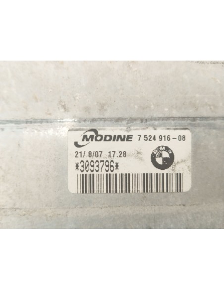 Recambio de intercooler para bmw serie 1 berlina (e81/e87) 118d referencia OEM IAM 7524916  
