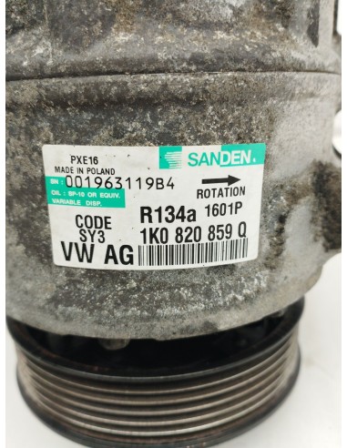 Recambio de compresor aire acondicionado para volkswagen passat variant (3c5) edition plus referencia OEM IAM 1K0820859Q  