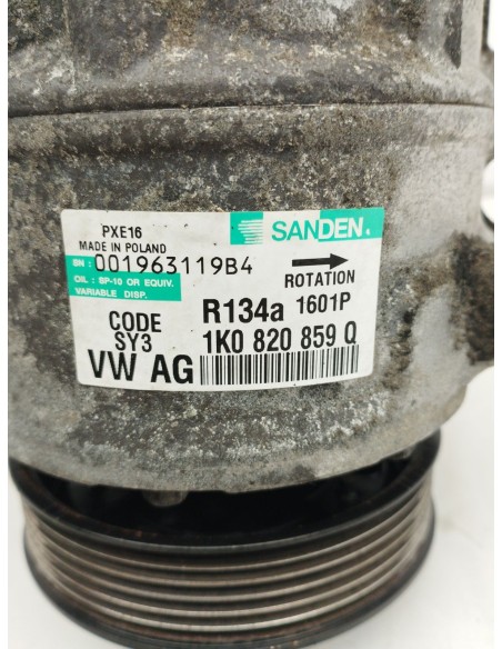 Recambio de compresor aire acondicionado para volkswagen passat variant (3c5) edition plus referencia OEM IAM 1K0820859Q  