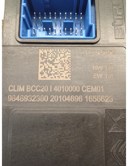 Recambio de modulo electronico para jeep avenger (j2) electric referencia OEM IAM 9848932380  