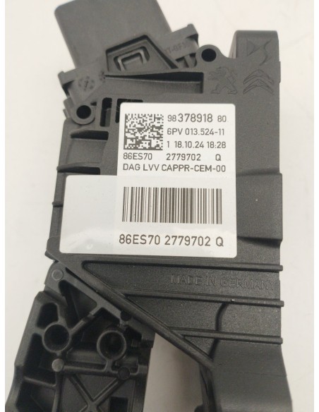 Recambio de potenciometro pedal para jeep avenger (j2) electric referencia OEM IAM 9837891880  
