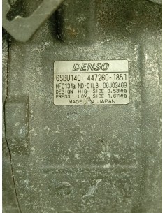 Recambio de compresor aire acondicionado para bmw serie 1 berlina (e81/e87) 118d referencia OEM IAM 4472601851   2