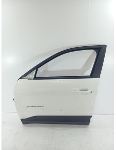 Recambio de puerta delantera izquierda para jeep avenger (j2) electric referencia OEM IAM 52169881 COLOR BLANCO 