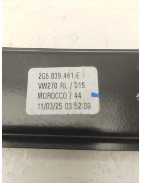 Recambio de elevalunas trasero izquierdo para volkswagen taigo (cs1) 1.0 tsi referencia OEM IAM 2G6839461E  