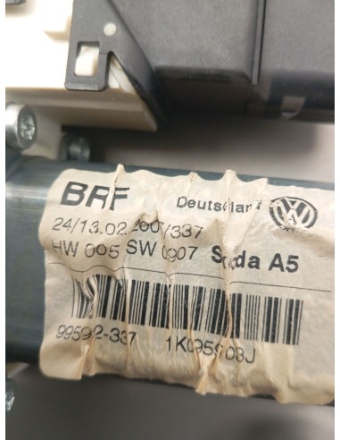 Recambio de elevalunas trasero izquierdo para skoda octavia ii combi (1z5) 2.0 tdi 16v referencia OEM IAM 1Z0839655  