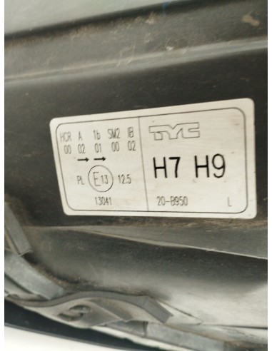 Recambio de faro izquierdo para volvo v70 iii (135) d3 / d4 referencia OEM IAM 31214353  