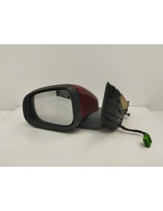 Recambio de retrovisor izquierdo para volvo v70 iii (135) d3 / d4 referencia OEM IAM 31298906 COLOR GRANATE 8 PINES