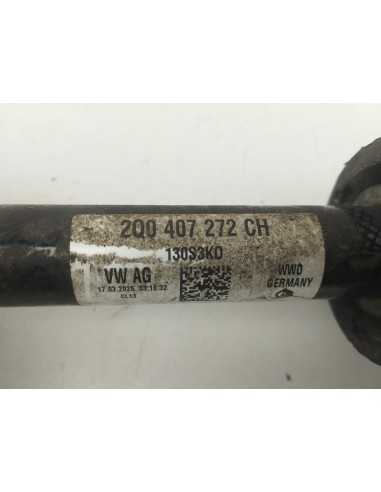 Recambio de transmision delantera derecha para volkswagen taigo (cs1) 1.0 tsi referencia OEM IAM 2Q0407272CH  