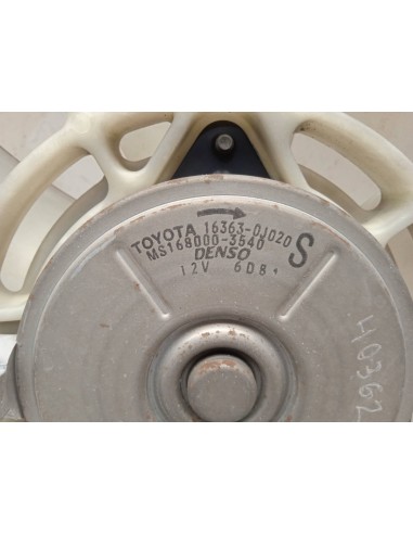 Recambio de electroventilador para toyota corolla (e12) 1.6 16v referencia OEM IAM 163630J020  