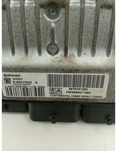 Recambio de centralita motor uce para citroën c4 picasso sx referencia OEM IAM 9676761080  