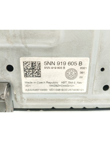 Recambio de pantalla multifuncion para volkswagen taigo (cs1) 1.0 tsi referencia OEM IAM 5NN919605B  