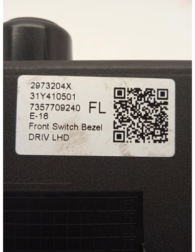 Recambio de mando elevalunas delantero izquierdo para jeep avenger (j2) electric referencia OEM IAM 98788281ZD  