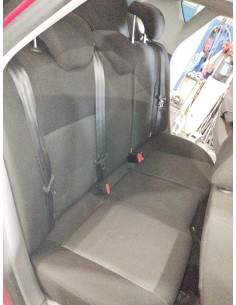 Recambio de asientos traseros para seat ibiza (6j5) 1.9 tdi referencia OEM IAM 6R6885501D TELA NEGRA Y GRIS 