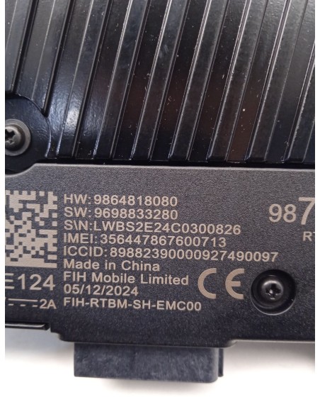 Recambio de antena para jeep avenger (j2) electric referencia OEM IAM 9872252580  
