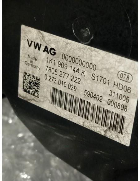 Recambio de cremallera direccion para audi a3 (8p1) 1.9 tdi referencia OEM IAM 1K1423051CC ELECTRICA 