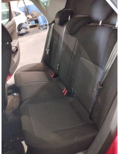 Recambio de asientos traseros para seat ibiza (6j5) 1.9 tdi referencia OEM IAM 6R6885501D TELA NEGRA Y GRIS  2