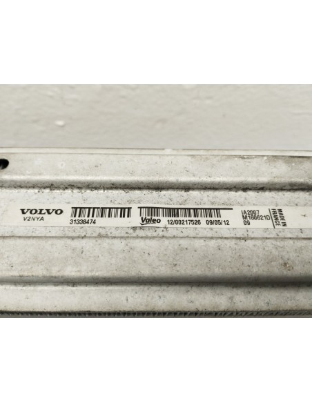Recambio de intercooler para volvo v70 iii (135) d3 / d4 referencia OEM IAM 31338474  