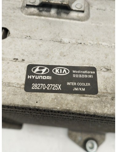 Recambio de intercooler para hyundai tucson (jm) 2.0 crdi referencia OEM IAM 282702725X  