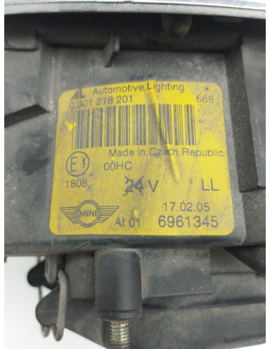 Recambio de faro izquierdo para mini mini descapotable (r52) one referencia OEM IAM 63127198729  