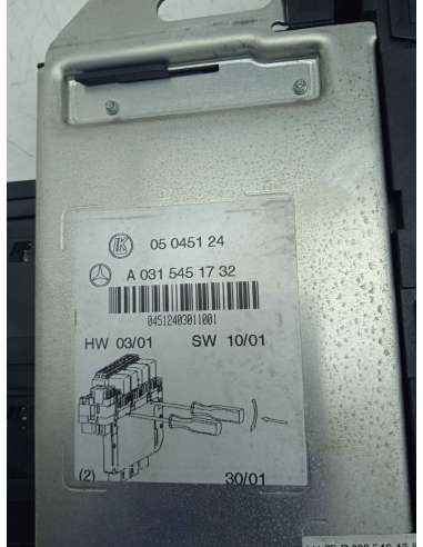 MODULO ELECTRONICO MERCEDES CLASE S...