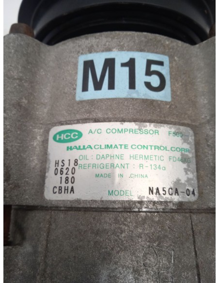 Recambio de compresor aire acondicionado para hyundai tucson (jm) 2.0 crdi referencia OEM IAM NA5CA04  