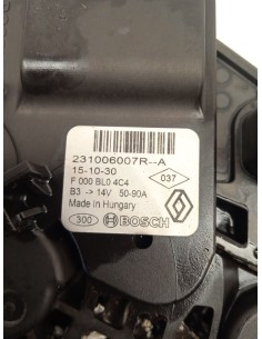 Recambio de alternador para smart forfour hatchback (453) 0.9 (453.044, 453.053) referencia OEM IAM 231006007R   2
