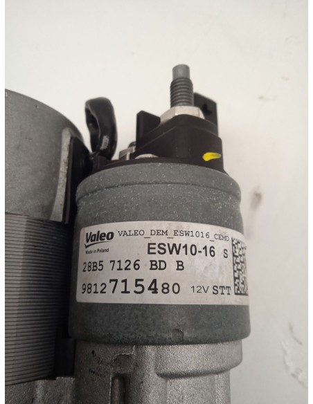 Recambio de motor arranque para jeep avenger (j2) electric referencia OEM IAM 9812715480  