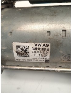 Recambio de motor arranque para volkswagen taigo (cs1) 1.0 tsi referencia OEM IAM 0AM911024A   2