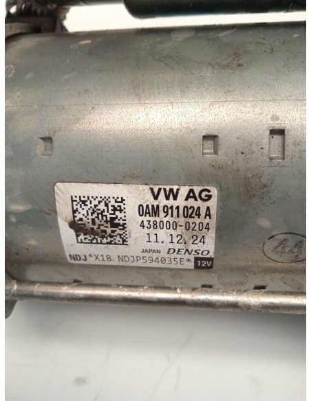Recambio de motor arranque para volkswagen taigo (cs1) 1.0 tsi referencia OEM IAM 0AM911024A  