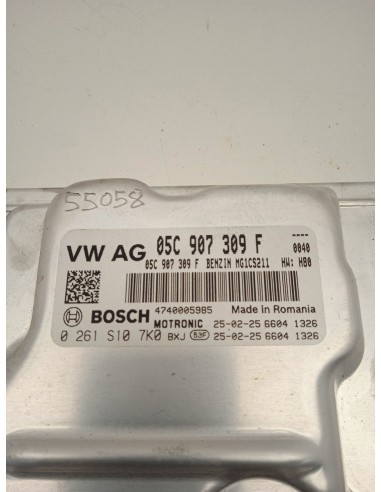 Recambio de centralita motor uce para volkswagen taigo (cs1) 1.0 tsi referencia OEM IAM 05C907309F  