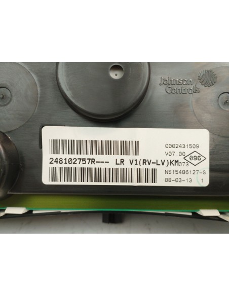 Recambio de cuadro instrumentos para dacia sandero ii (b8_) 1.2 referencia OEM IAM 248102757R  