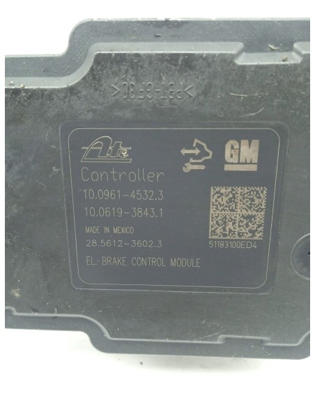 Recambio de abs para opel astra j lim. selective referencia OEM IAM 13379599  