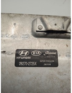 Recambio de intercooler para hyundai tucson (jm) 2.0 crdi referencia OEM IAM 282702725X   2