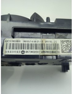 Recambio de mando climatizador para peugeot 3008 i monospace (0u_) 1.6 vti referencia OEM IAM A2C37822600 96738322XT   2