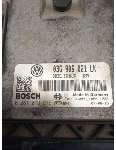 Recambio de centralita motor uce para seat leon (1p1) 1.9 tdi referencia OEM IAM 03G906021LK  