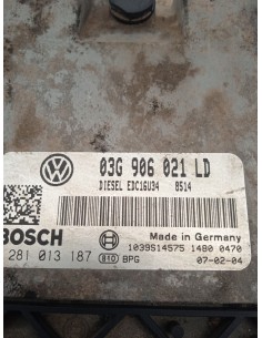 Recambio de centralita motor uce para skoda octavia ii combi (1z5) 2.0 tdi 16v referencia OEM IAM 03G906021LD   2