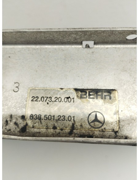 Recambio de intercooler para mercedes-benz clase v (638/2) v 230 td (638.274) referencia OEM IAM 6385012301  