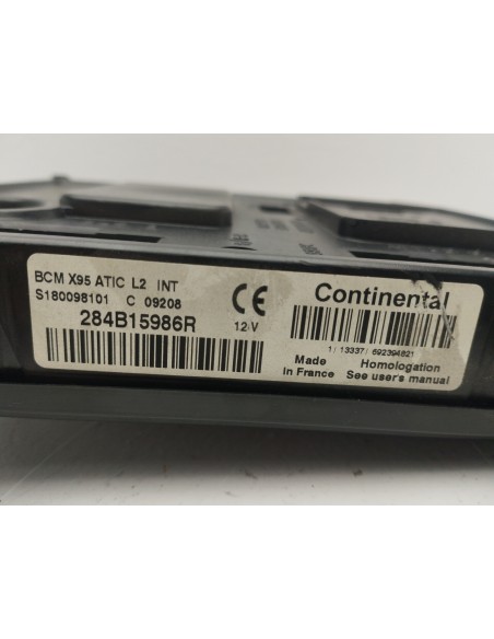 Recambio de modulo electronico para renault megane iii berlina 5 p dynamique referencia OEM IAM 284B15986R  