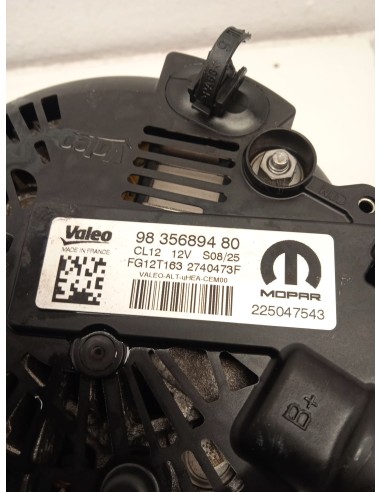 Recambio de alternador para jeep avenger (j2) electric referencia OEM IAM 9835689480  