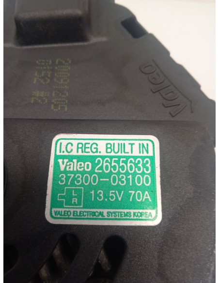 Recambio de alternador para hyundai i20 classic referencia OEM IAM 3730003100  