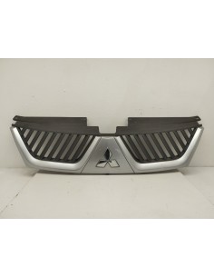 Recambio de rejilla delantera para mitsubishi outlander ii (cw_w) 2.0 di-d (cw8w) referencia OEM IAM 7450A037HA COLOR GRIS 
