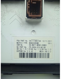 Recambio de cuadro instrumentos para peugeot 5008 (0u_, 0e_) 1.6 16v referencia OEM IAM    2