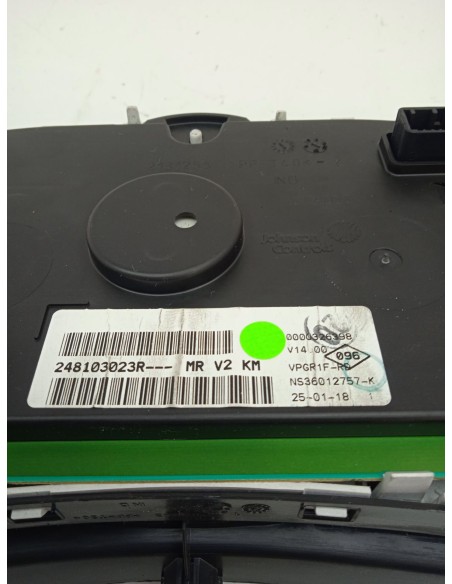 Recambio de cuadro instrumentos para dacia logan ii 1.0 sce 75 referencia OEM IAM 248103023R  