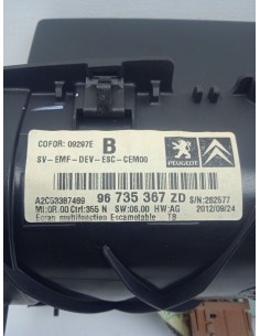 Recambio de pantalla multifuncion para peugeot 5008 (0u_, 0e_) 1.6 16v referencia OEM IAM    2