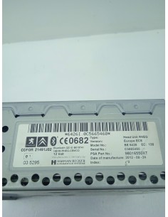 Recambio de sistema audio / radio cd para peugeot 5008 (0u_, 0e_) 1.6 16v referencia OEM IAM    2