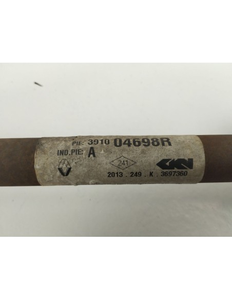 Recambio de transmision delantera derecha para renault megane iii berlina 5 p dynamique referencia OEM IAM 391004698R  