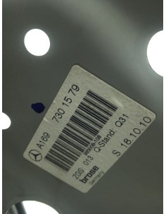 Recambio de elevalunas trasero izquierdo para mercedes-benz clase b sports tourer (w245) b 180 cdi (245.207) referencia OEM IAM  2