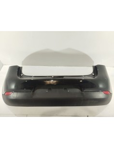 Recambio de paragolpes trasero para renault megane iii berlina 5 p dynamique referencia OEM IAM 850222701R COLOR NEGRO 