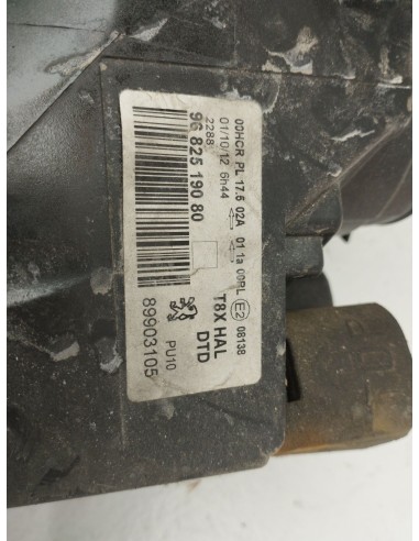 Recambio de faro derecho para peugeot 5008 (0u_, 0e_) 1.6 16v referencia OEM IAM 9682519080  