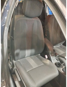 Recambio de asiento delantero derecho para renault megane iii berlina 5 p dynamique referencia OEM IAM  TELA GRIS 